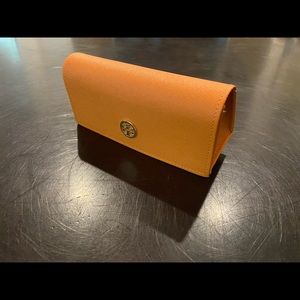 Tori Burch Sunglass Case or Catch All Case Orange